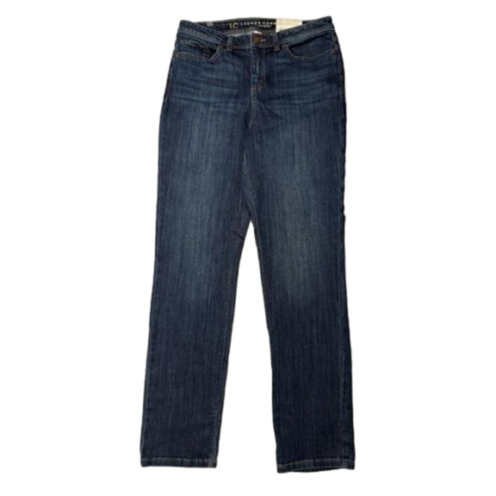 NWT LC Lauren Conrad High Rise Dark Blue Skinny Jeans Size 10 #1787